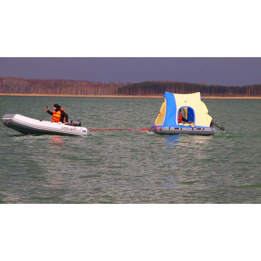 Надувной плот-палатка Polar Bird Raft 260 + Слани стеклокомпозит – твой ...