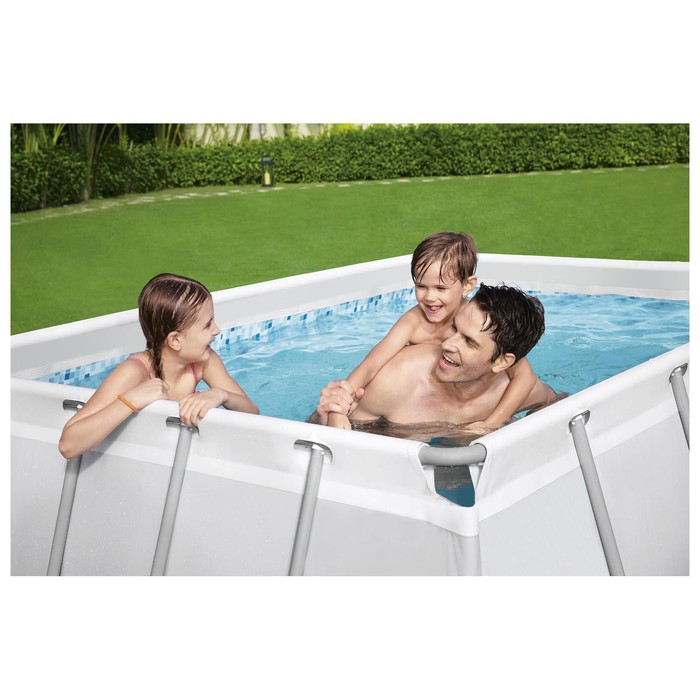Бассейн каркасный Frame Pool Set, фильтр-насос, 56629 Bestway