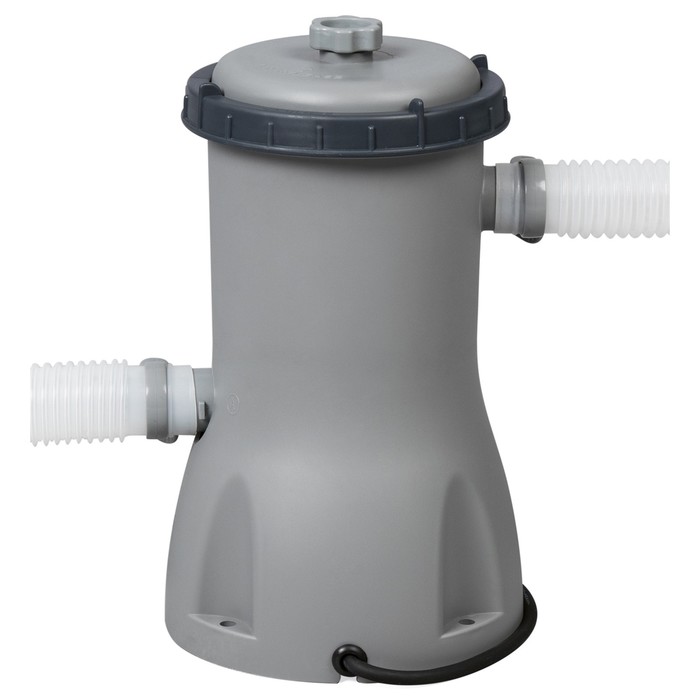 Бассейн каркасный Power Steel, фильтр-насос, лестница, тент, 56993 Bestway