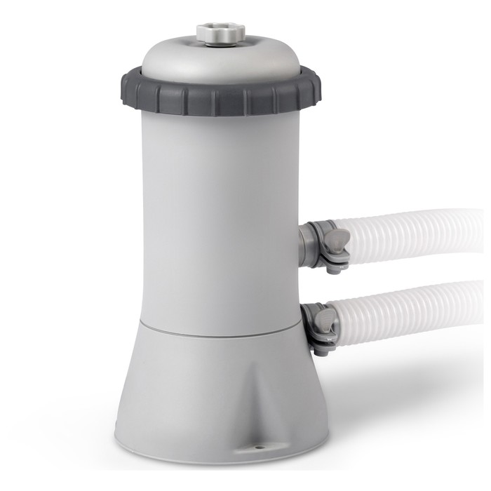 Бассейн каркасный Prism Frame, фильтр-насос, лестница, тент, подстилка, 26720NP INTEX