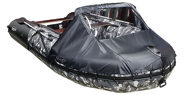 Носовой тент для лодки Хантер 330 ПРО