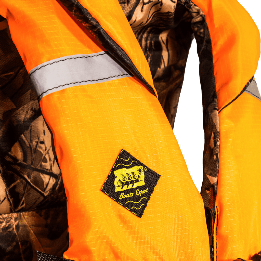 Страховочный жилет Таймень двух.стороний с молнией воротником