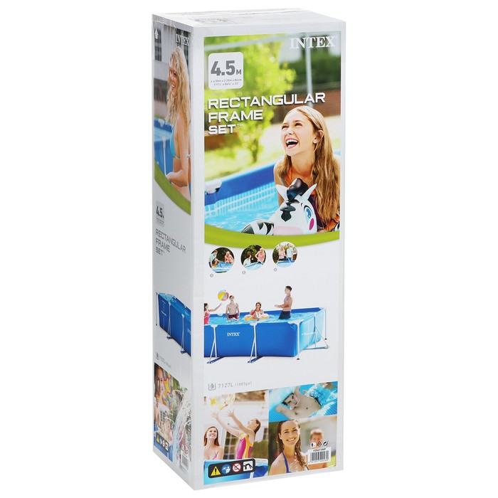 Бассейн каркасный Frame Set, прямоугольный, 28273NP INTEX