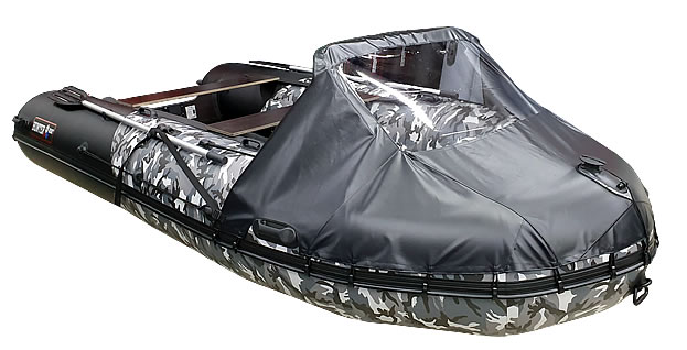 Носовой тент для лодки Хантер 330 ПРО