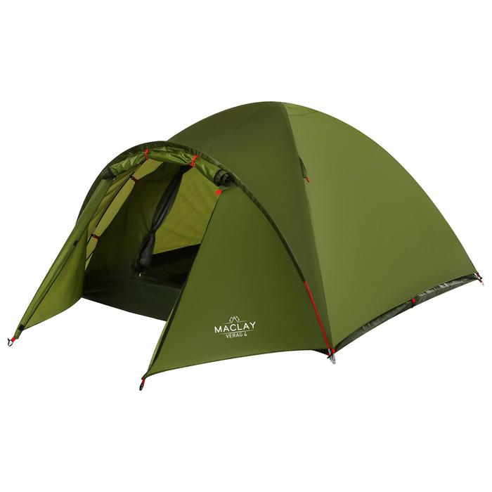 Палатка туристическая VERAG 4, 4-местная, двухслойная