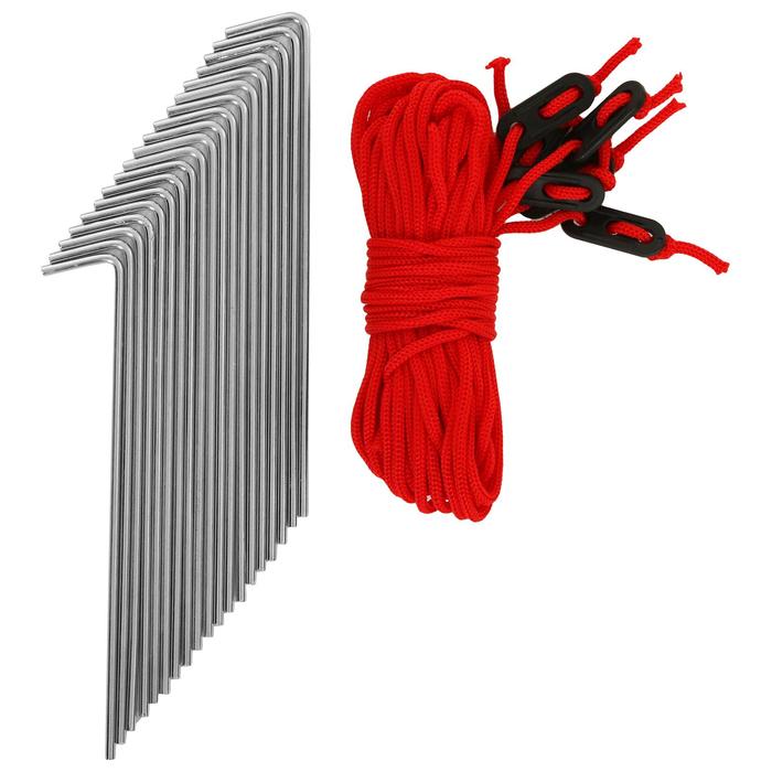 Палатка туристическая VERAG 4, 4-местная, двухслойная