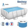 Бассейн каркасный Frame Pool Set, фильтр-насос, 56629 Bestway