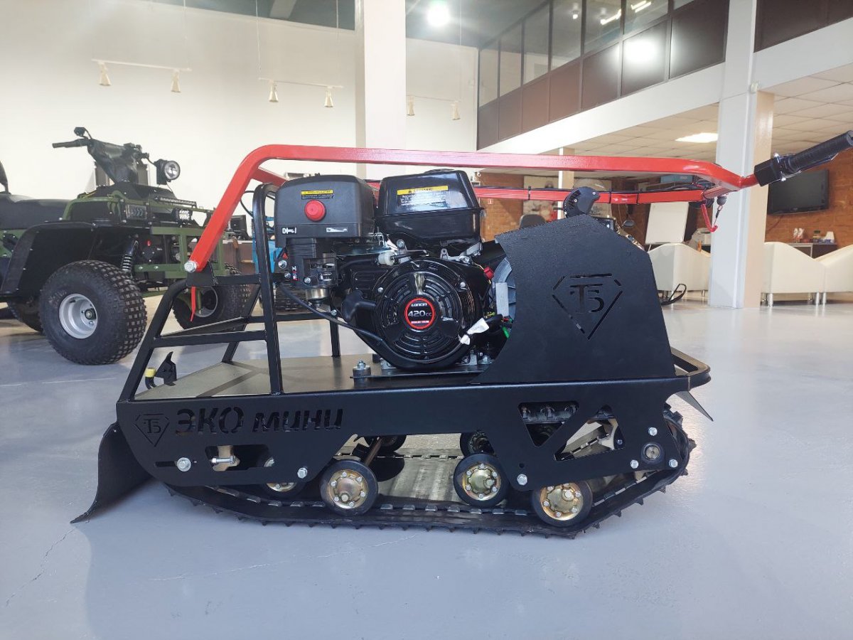 Мотобуксировщик Бурлак Эко-Мини